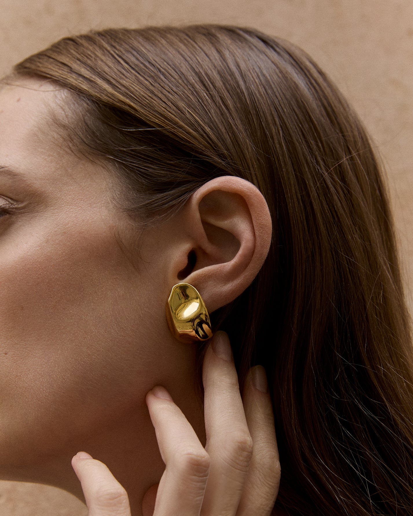 Cosmic Earrings In 18 K Gold Vermeil – Mara Paris