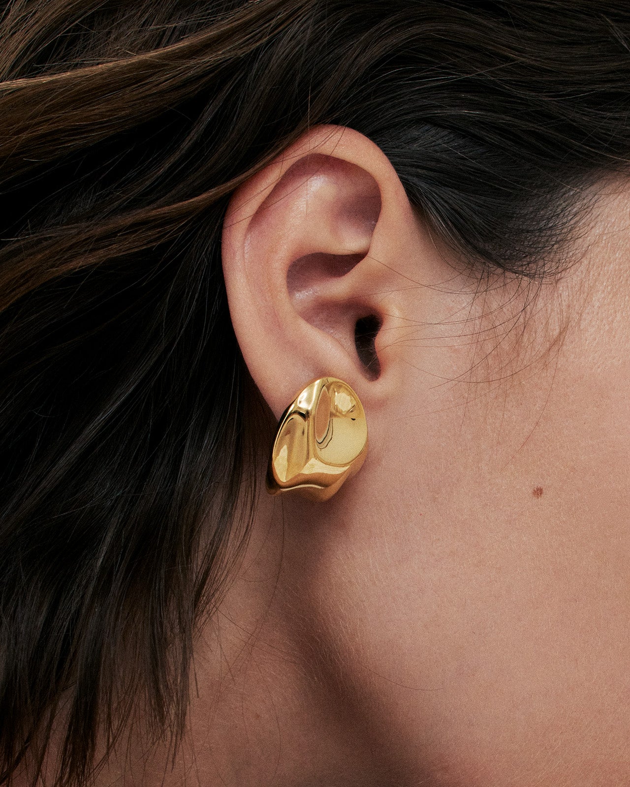 Cosmic Earrings In 18 K Gold Vermeil – Mara Paris