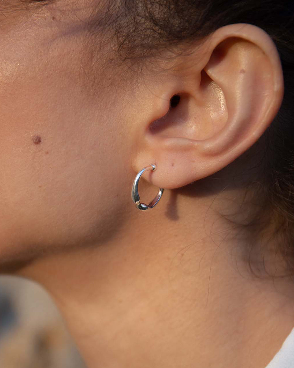 Hope Hoop Earrings - Main Image
