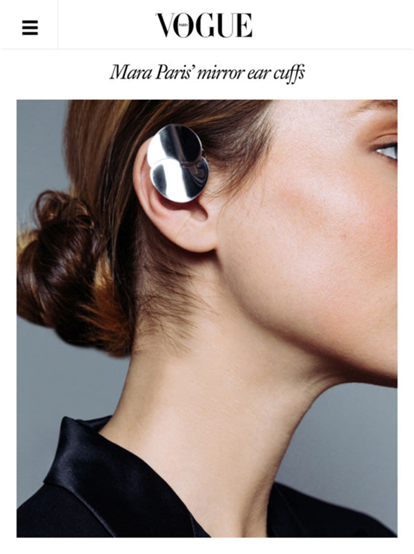 Vogue France Features Mara Paris' Mirror Ear Cuffs in 6 Jewelry Crushes