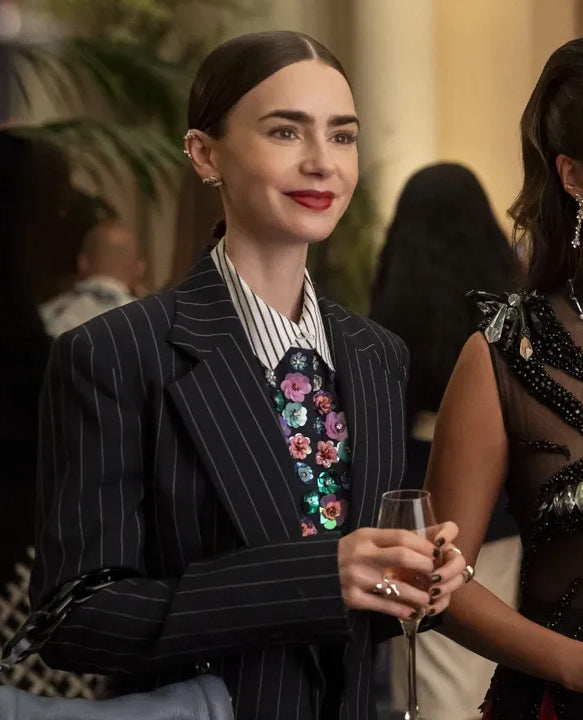 Emily (Lily Collins) in Emily in Paris Season 5