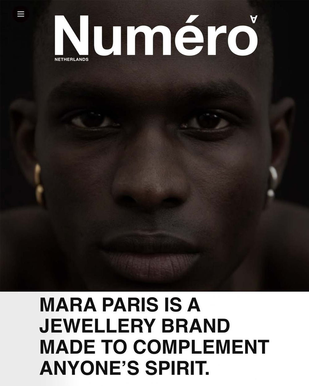 Numéro Magazine Features Mara Paris, Describing It as a Jewelry Brand that Complements Anyone's Spirit