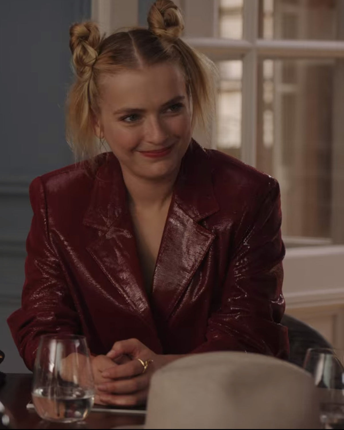 Camille (Camille Razat) is wearing S Ring in Gold Vermeil in Emily in Paris Season 3 Episode 4