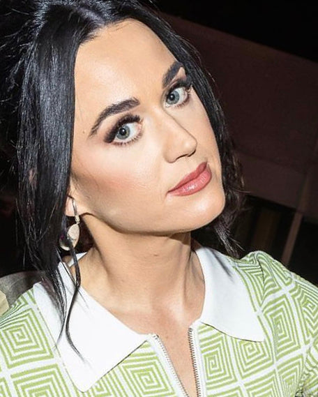 Katy Perry is wearing Sense Earrings, Hope Double Ring at Cynthia Lovely’s Listening Party