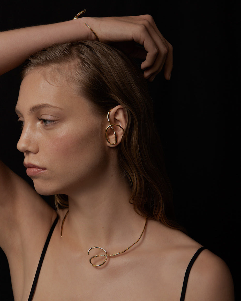 Collar Aino en vermeil