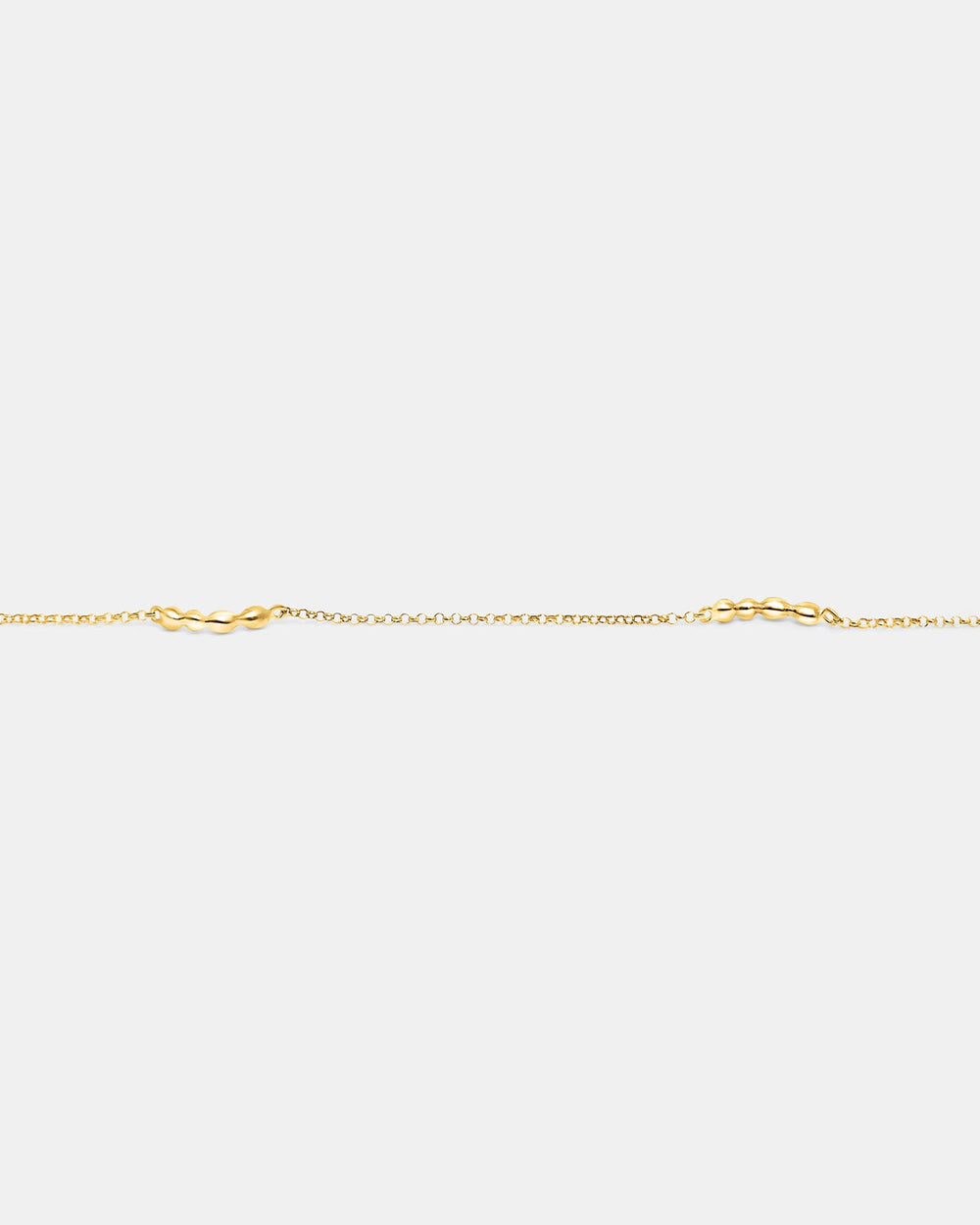 Memories Chain Necklace In Gold Vermeil