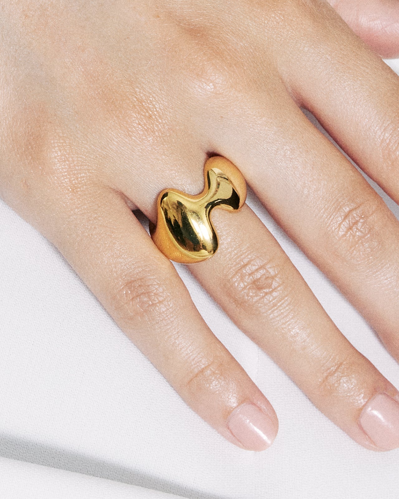 Ocean Dream Ring In Gold Vermeil