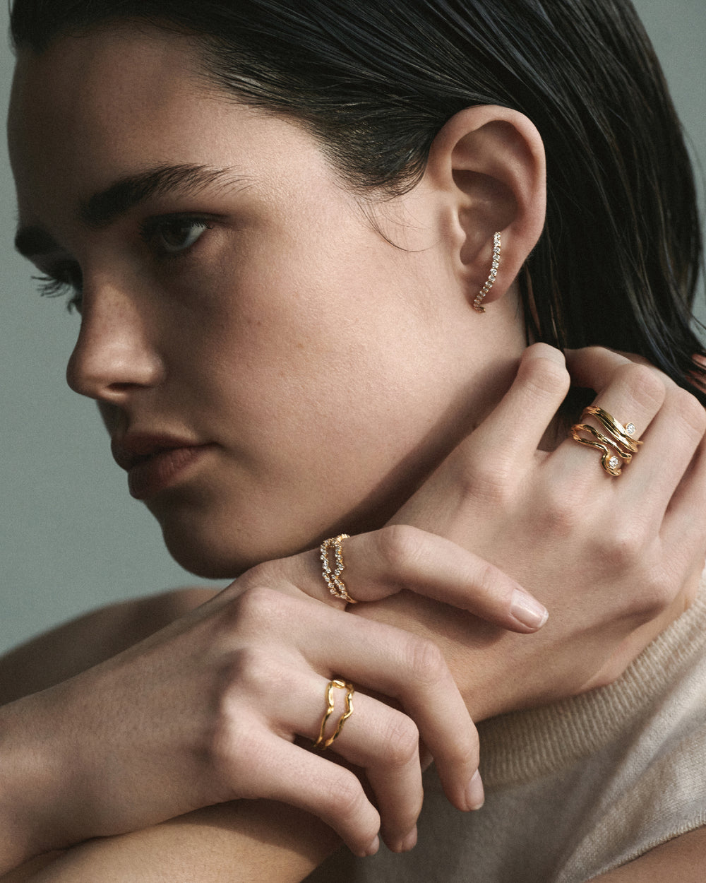 Graceful Fluidity Earrings