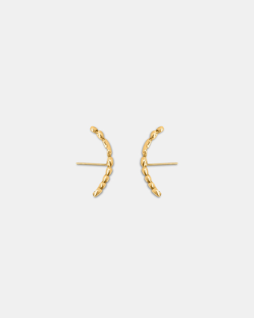Pendientes Memories Huggie en vermeil