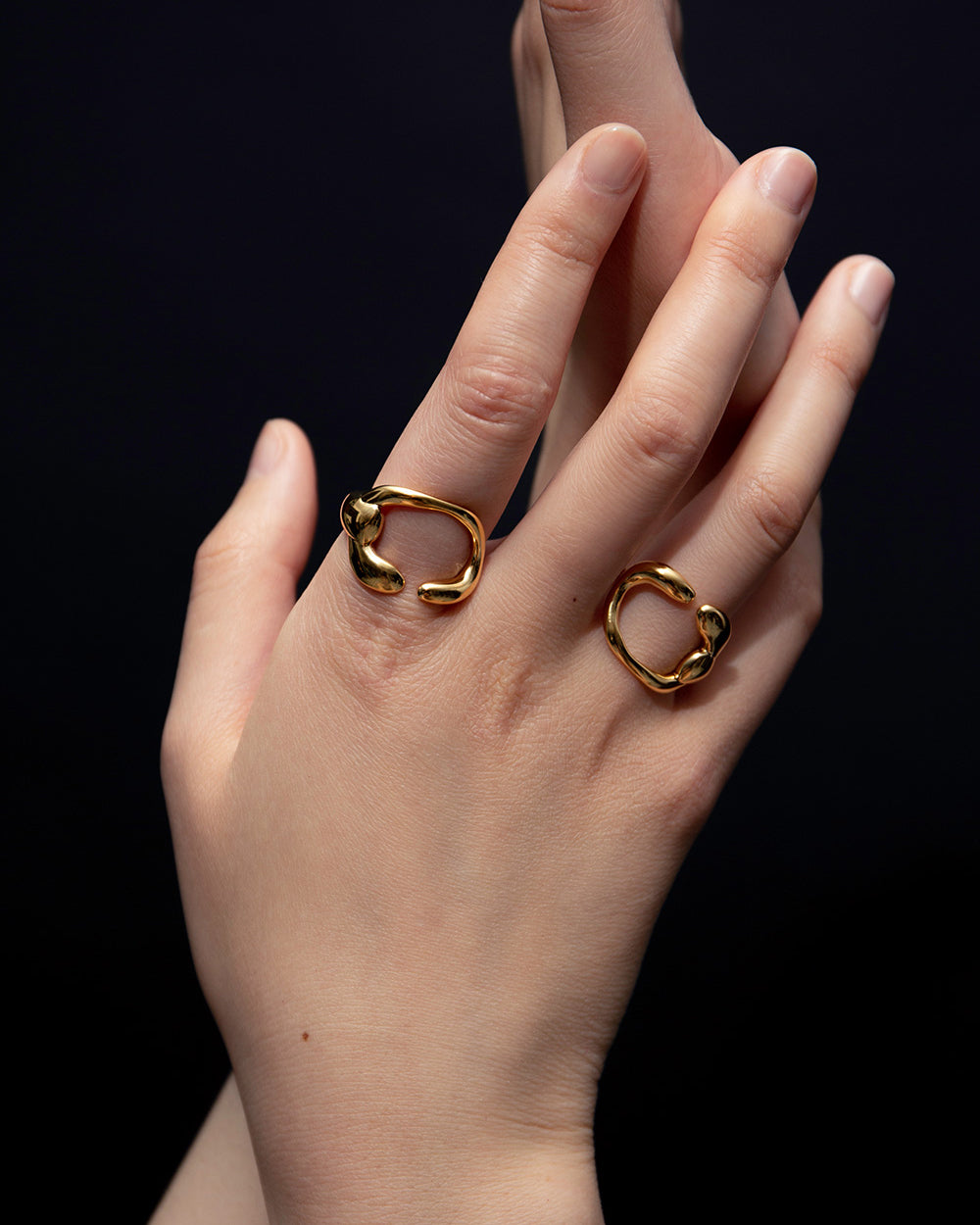 Hope Core Ring In Gold Vermeil