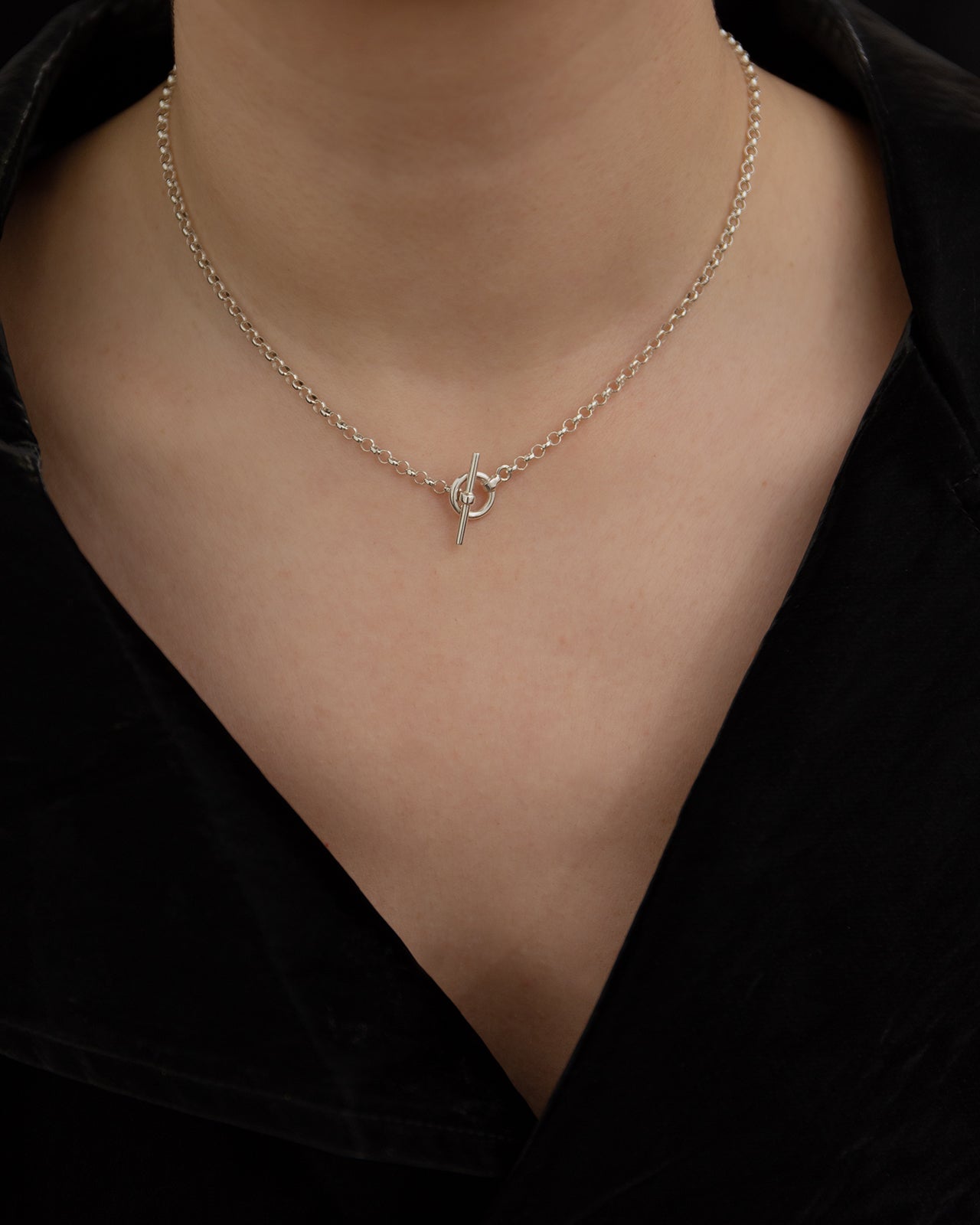 Toggle Clasp Chain Necklace – Mara Paris