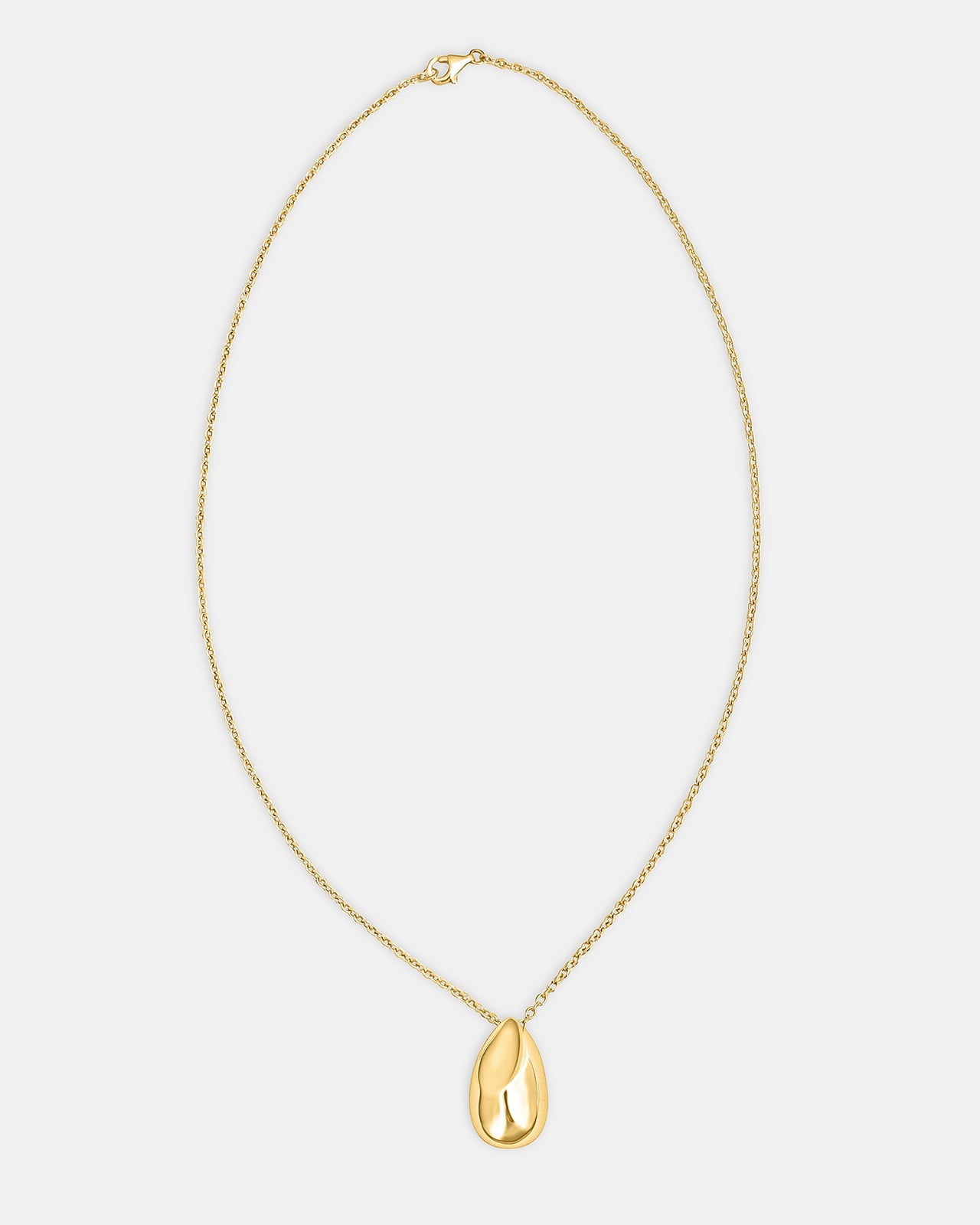 Sense Pendant Necklace In Gold Vermeil