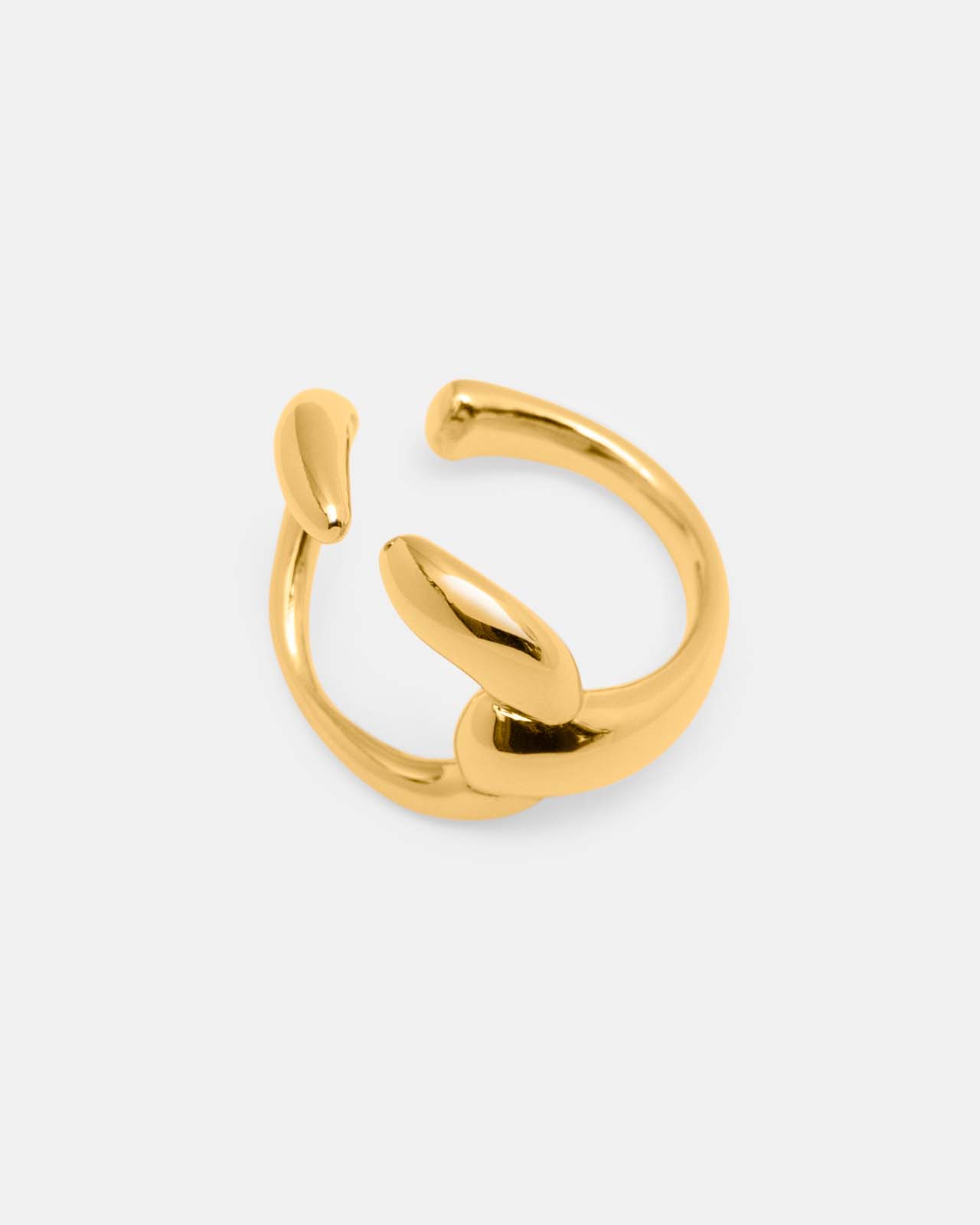 Hope Core Ring In Gold Vermeil