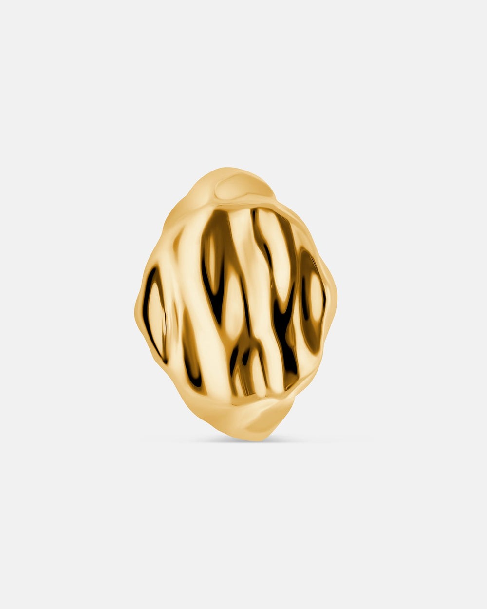 Celestial Signet Ring In Gold Vermeil