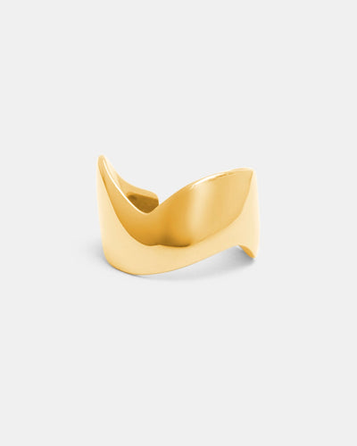 Ear-cuff Perfectly Imperfect en vermeil