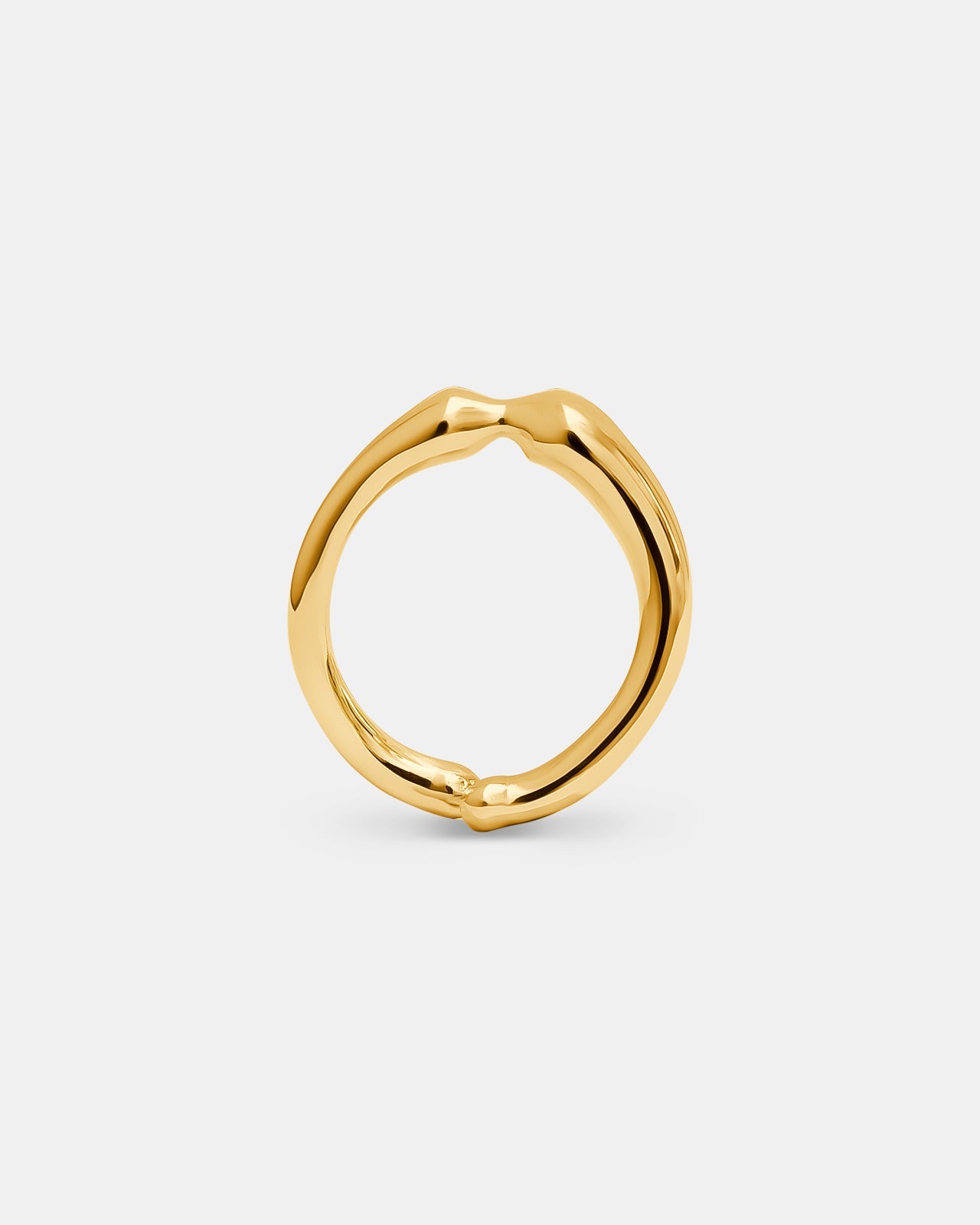 Le Bisou Ring In Gold Vermeil