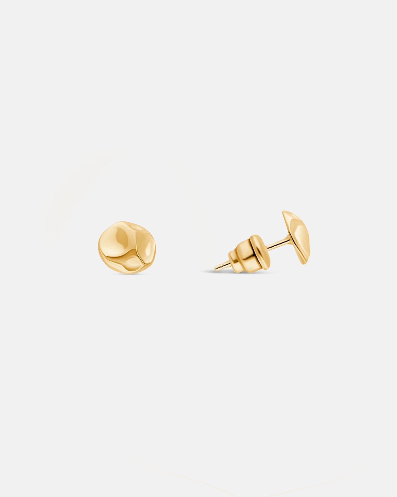 Nova Stud Earrings In Gold Vermeil