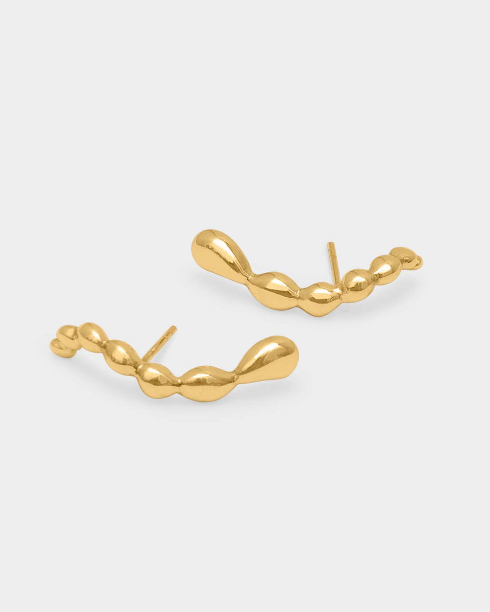 Memories Earrings In Gold Vermeil