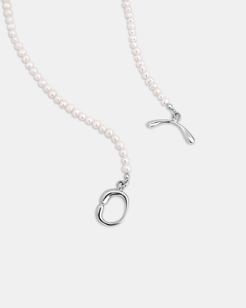 Collar Hope de perlas blancas