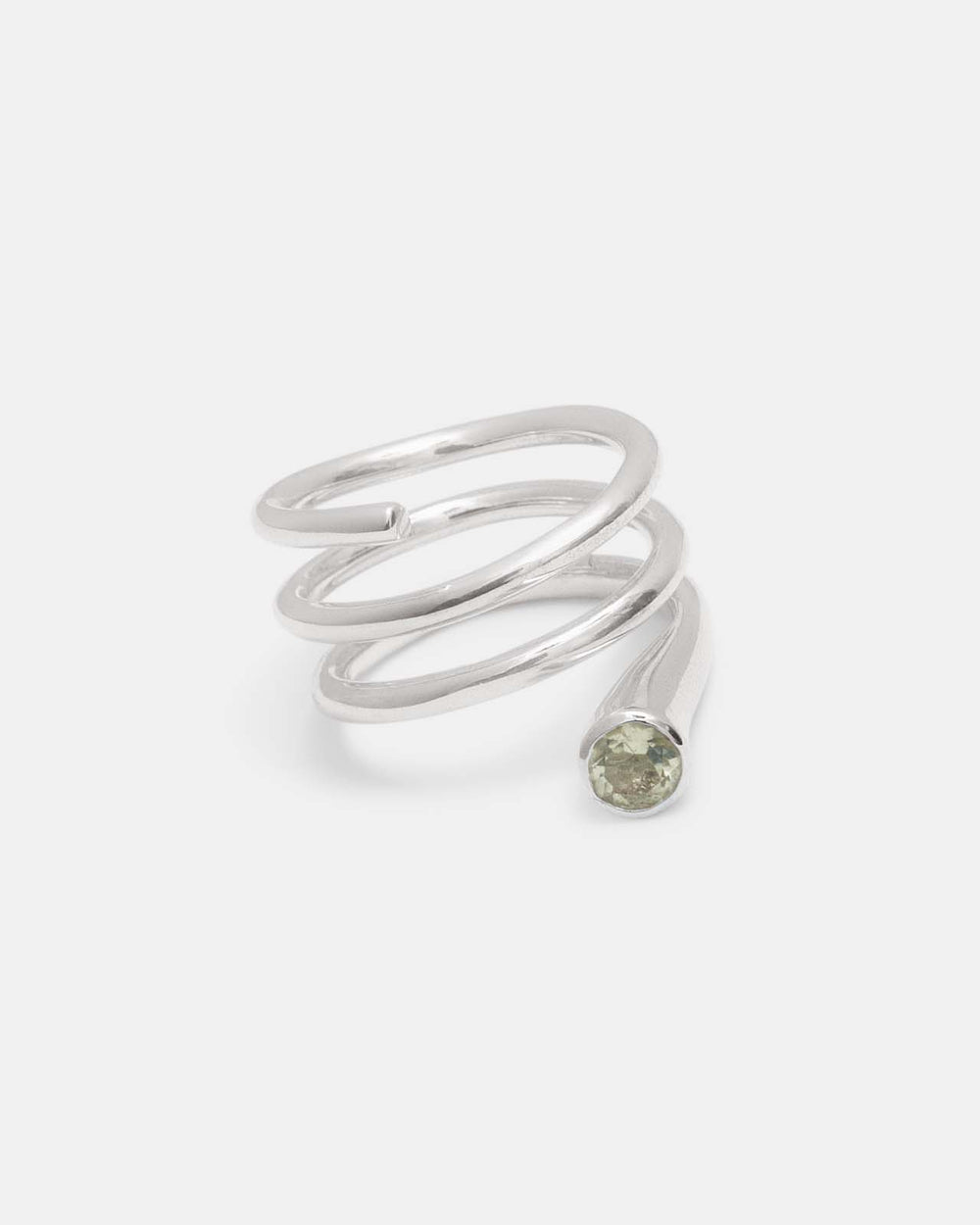 Bague Vera D con topacio amarillo