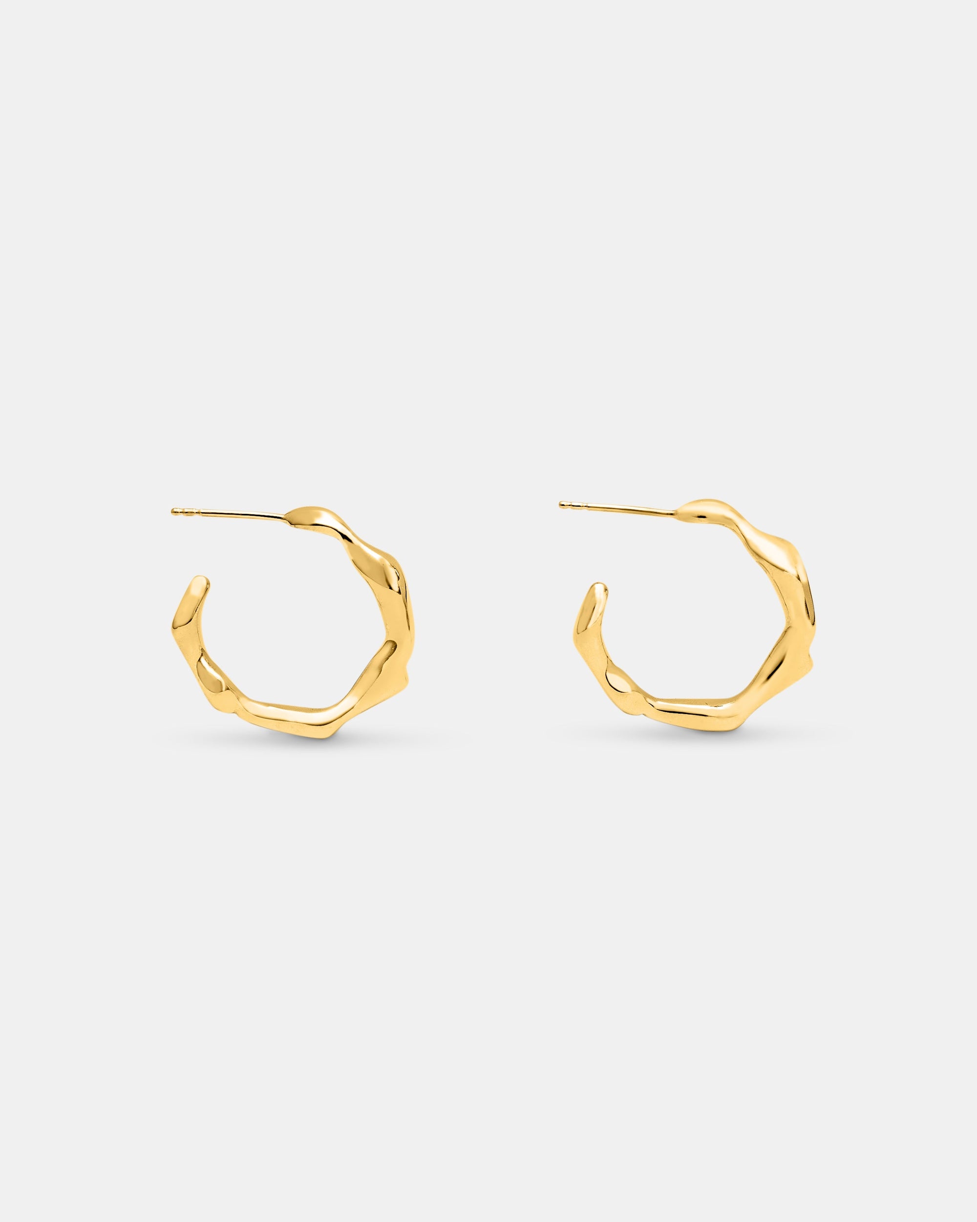 Night Dream Earrings In Gold Vermeil