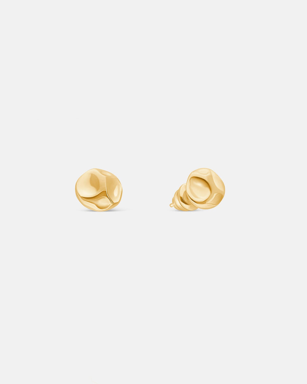 Nova Stud Earrings In Gold Vermeil