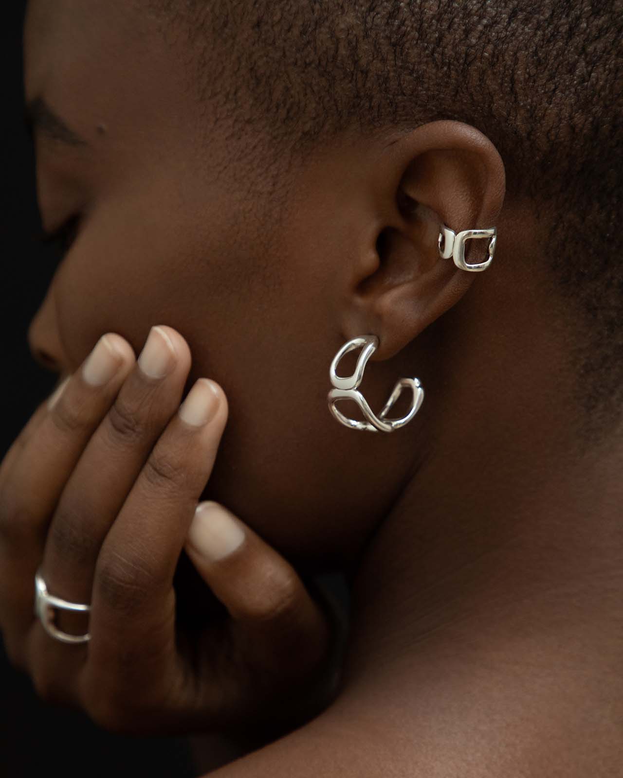 Voyage Hoop Earrings