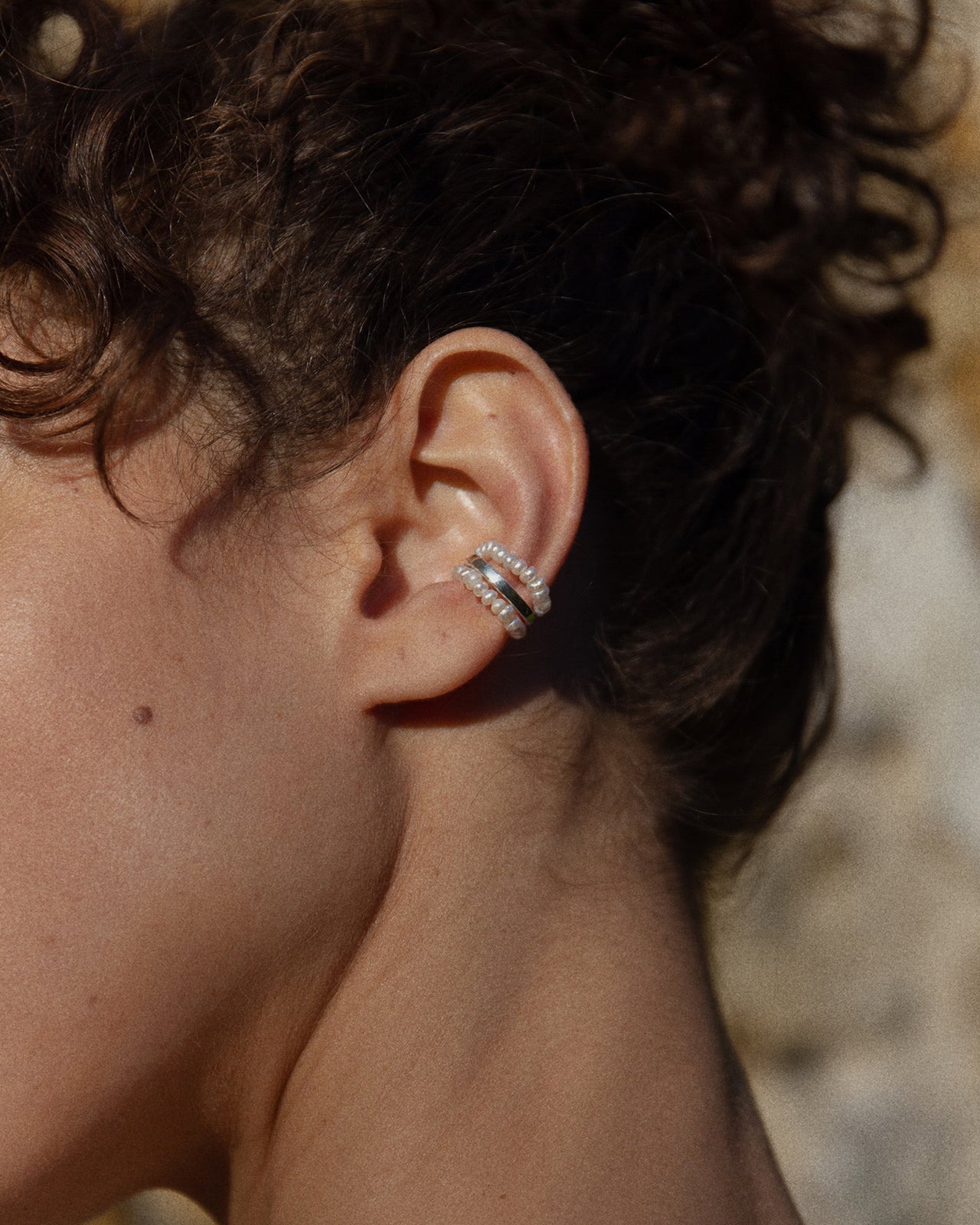 Serenity Small Triple Ear Cuff