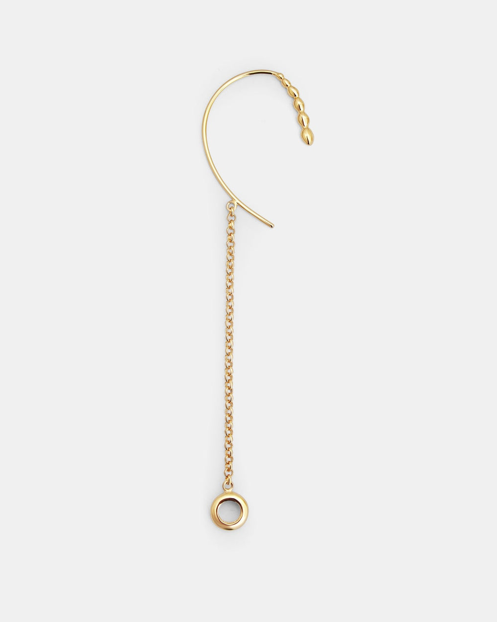 The Memories Pod Cuff In Gold Vermeil