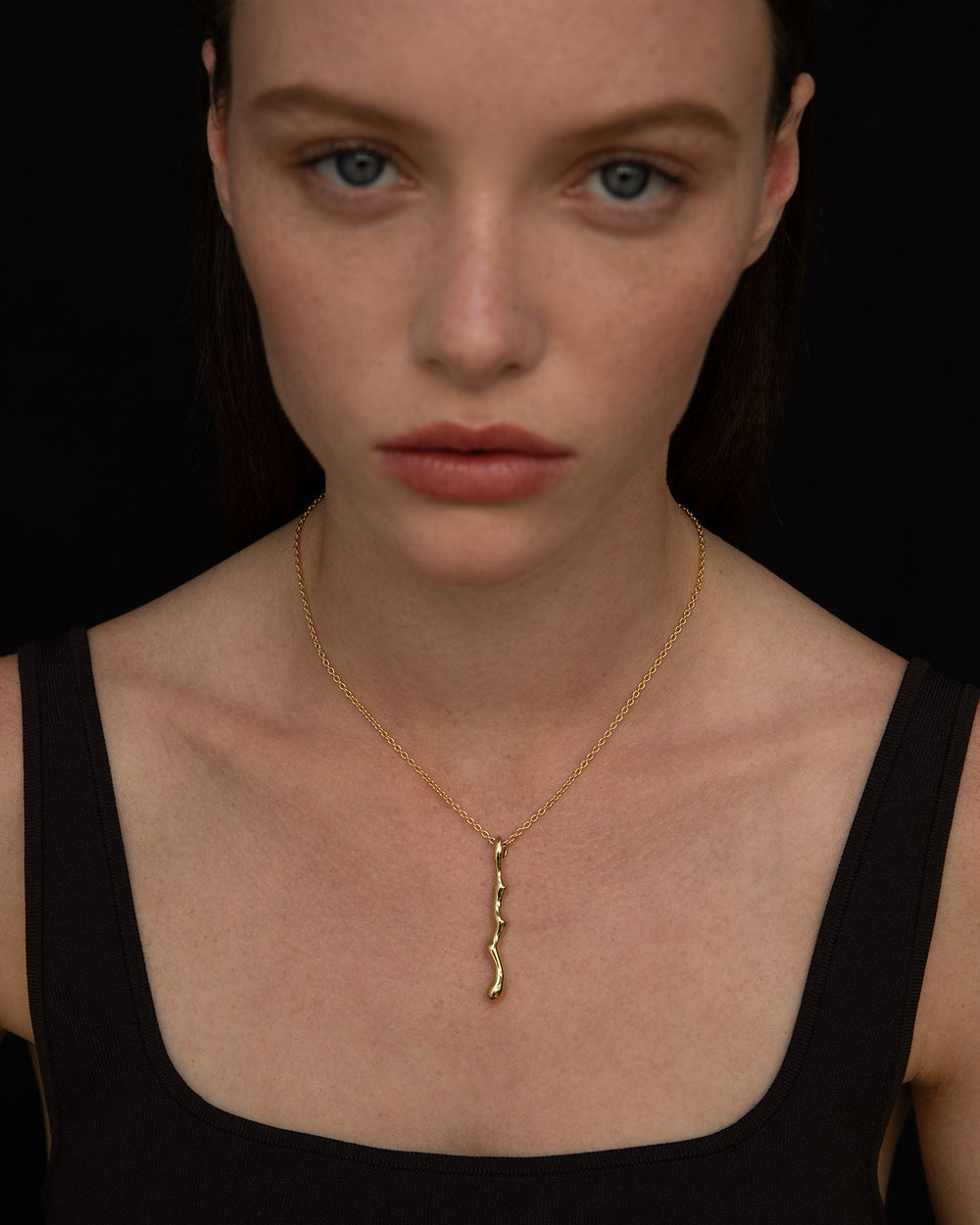 Collar colgante Poem en vermeil