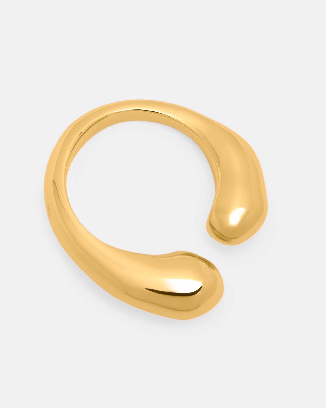 Hope Open Ring In Gold Vermeil