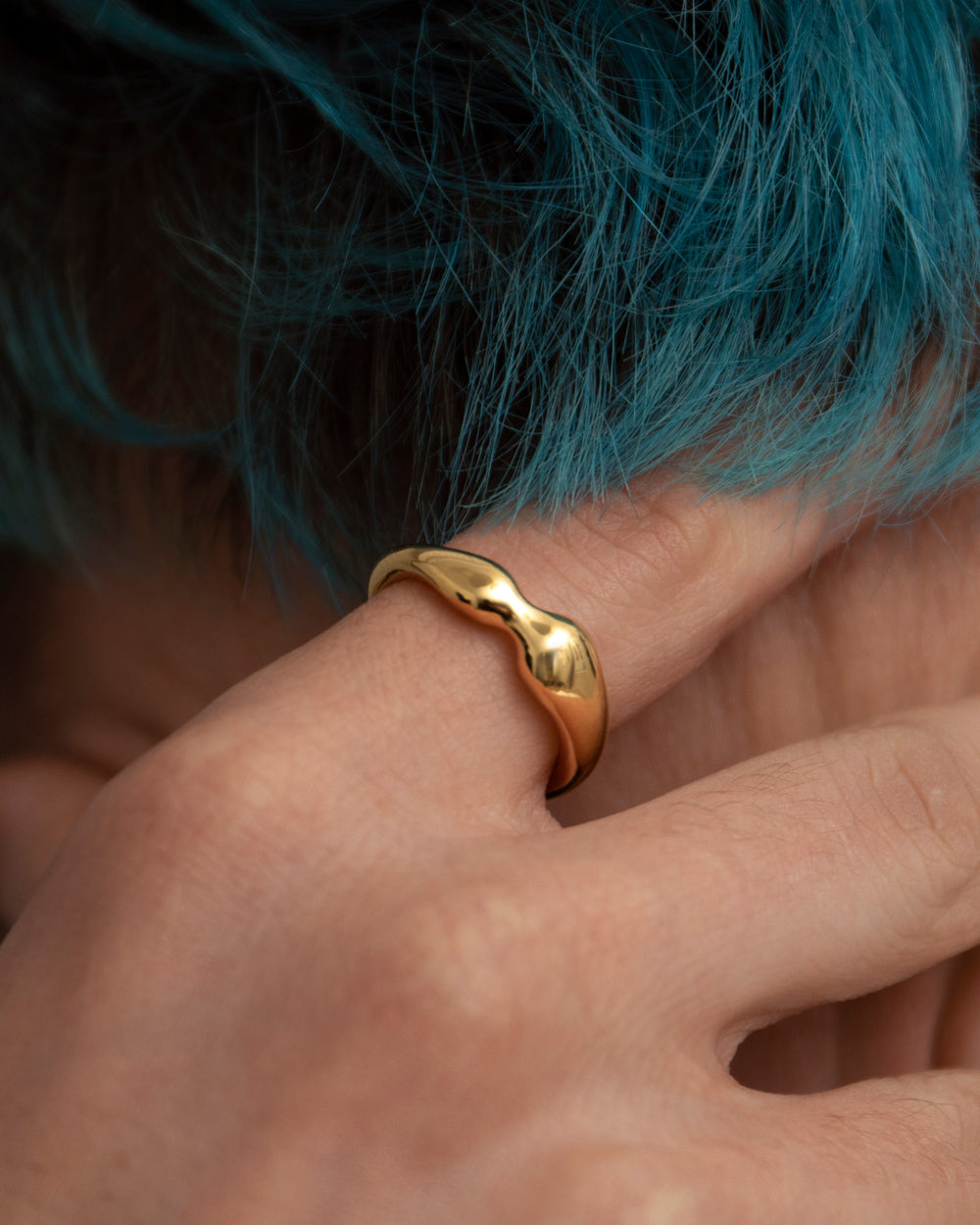 Le Bisou Ring In Gold Vermeil