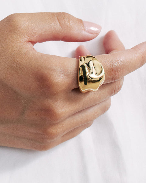 Cosmic Ring In 18 K Gold Vermeil – Mara Paris