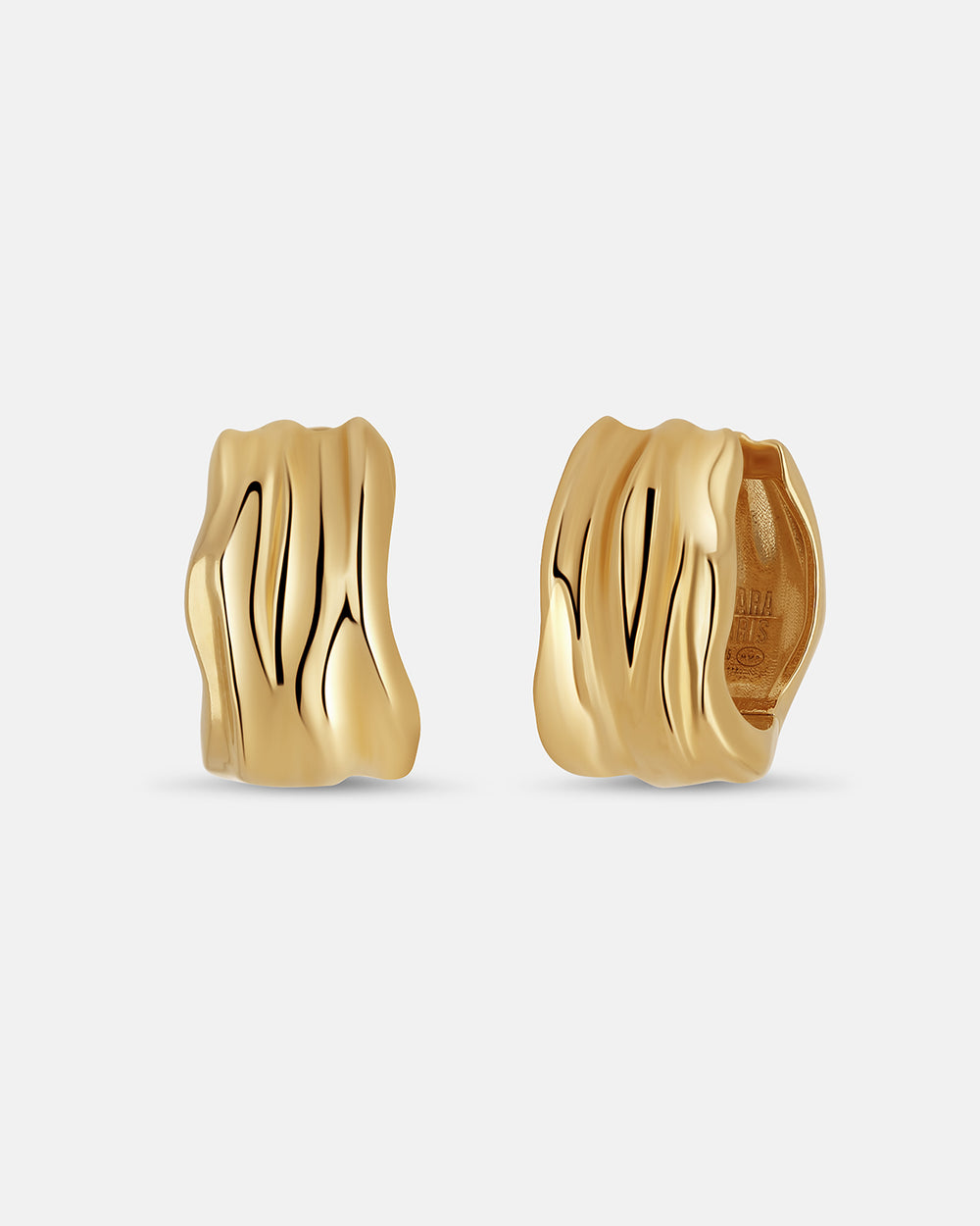Aurora Hoops in Gold Vermeil