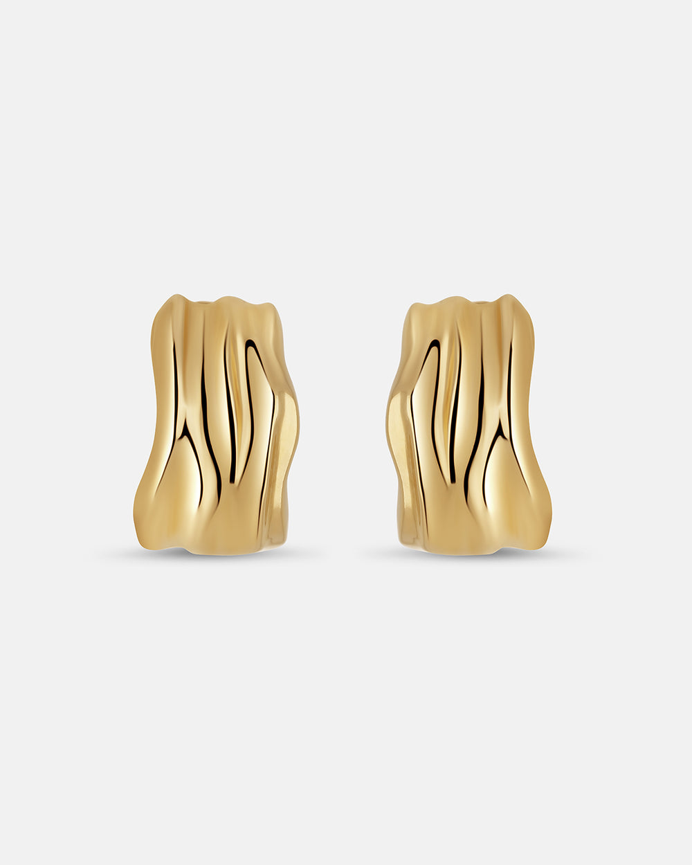 Aurora Hoops in Gold Vermeil