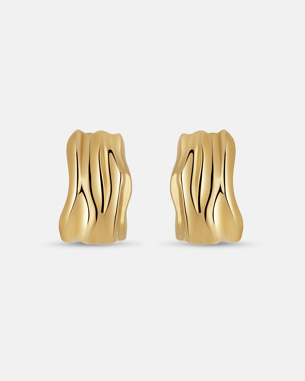Aurora Hoops in Gold Vermeil