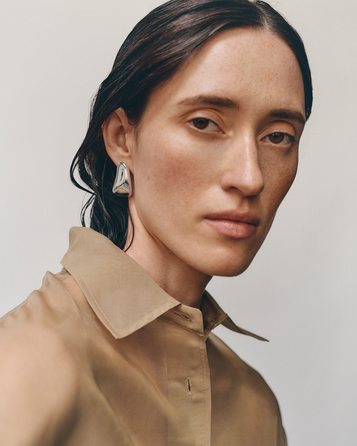 Sculptural Unique Earrings – Mara Paris