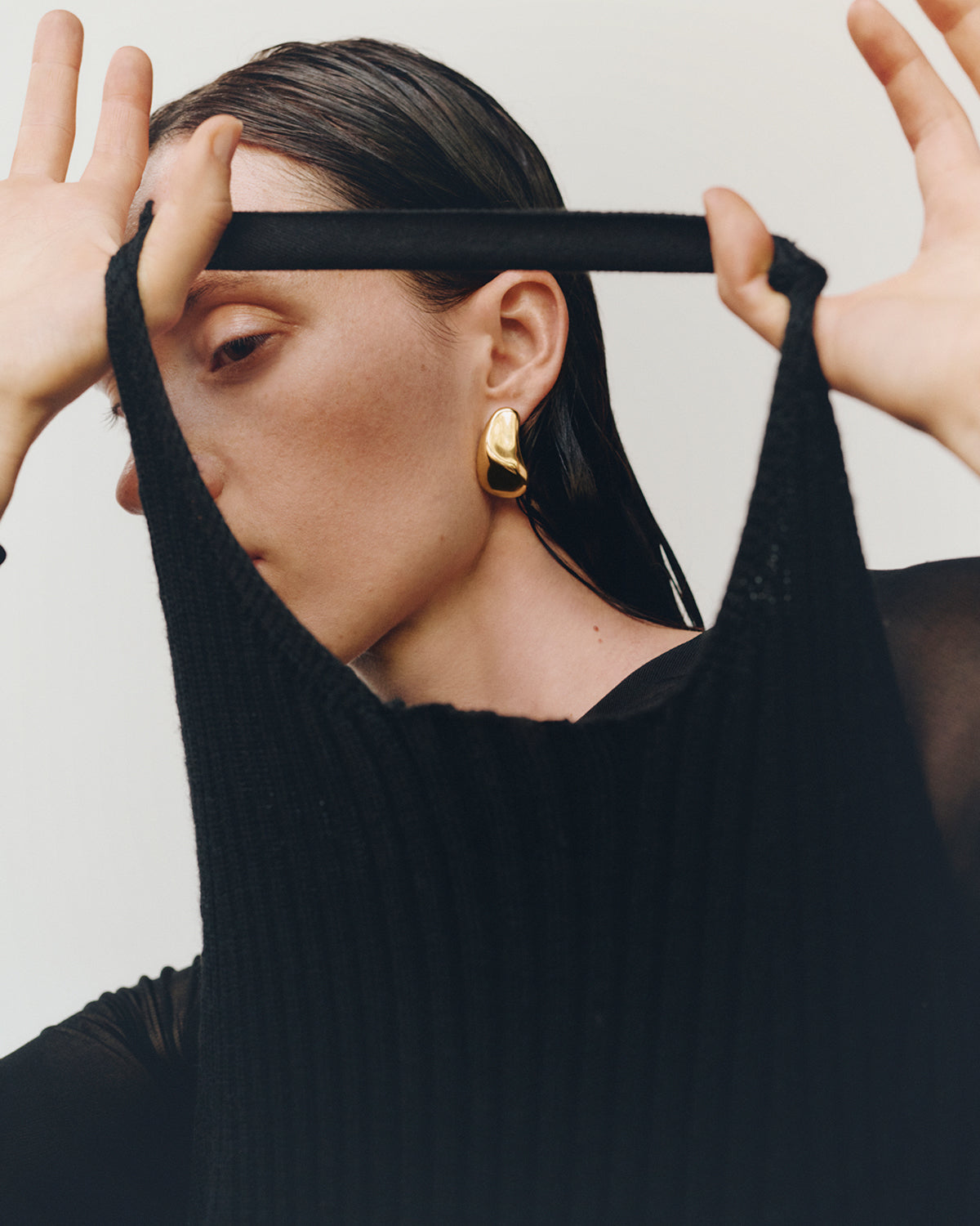 Pedra Earrings in Gold Vermeil