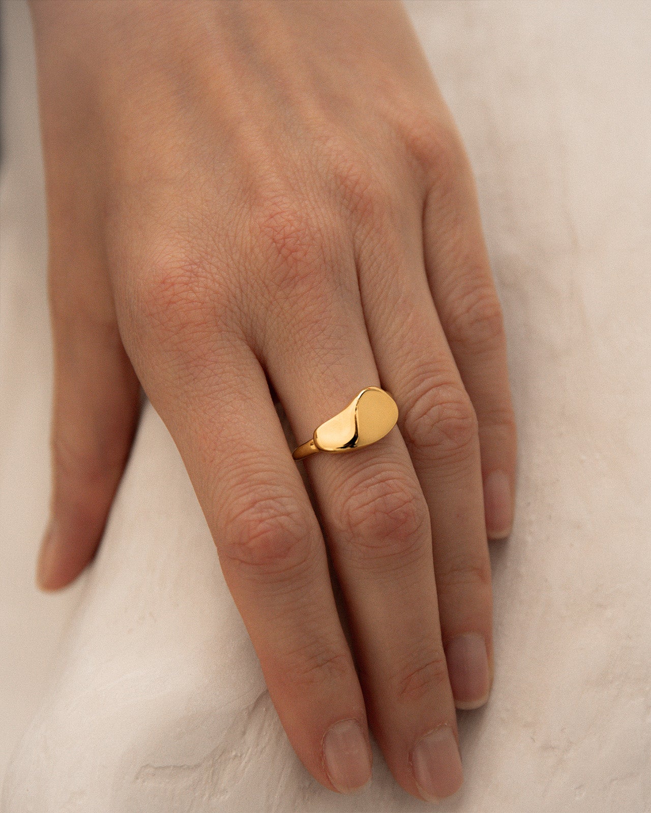 Pedra Petit Ring in Gold Vermeil