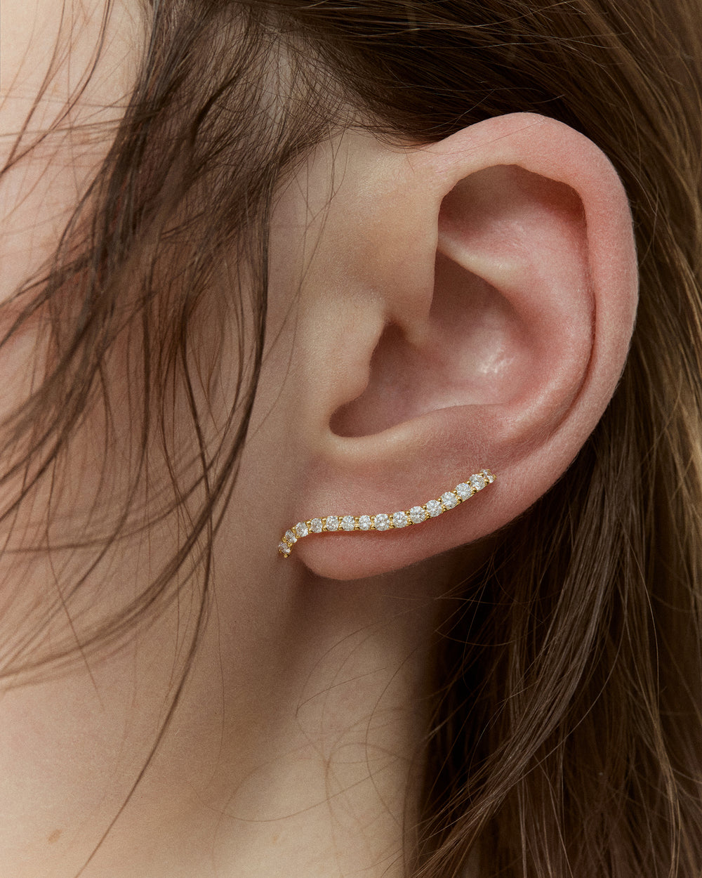 Boucle d'oreille Graceful Fluidity