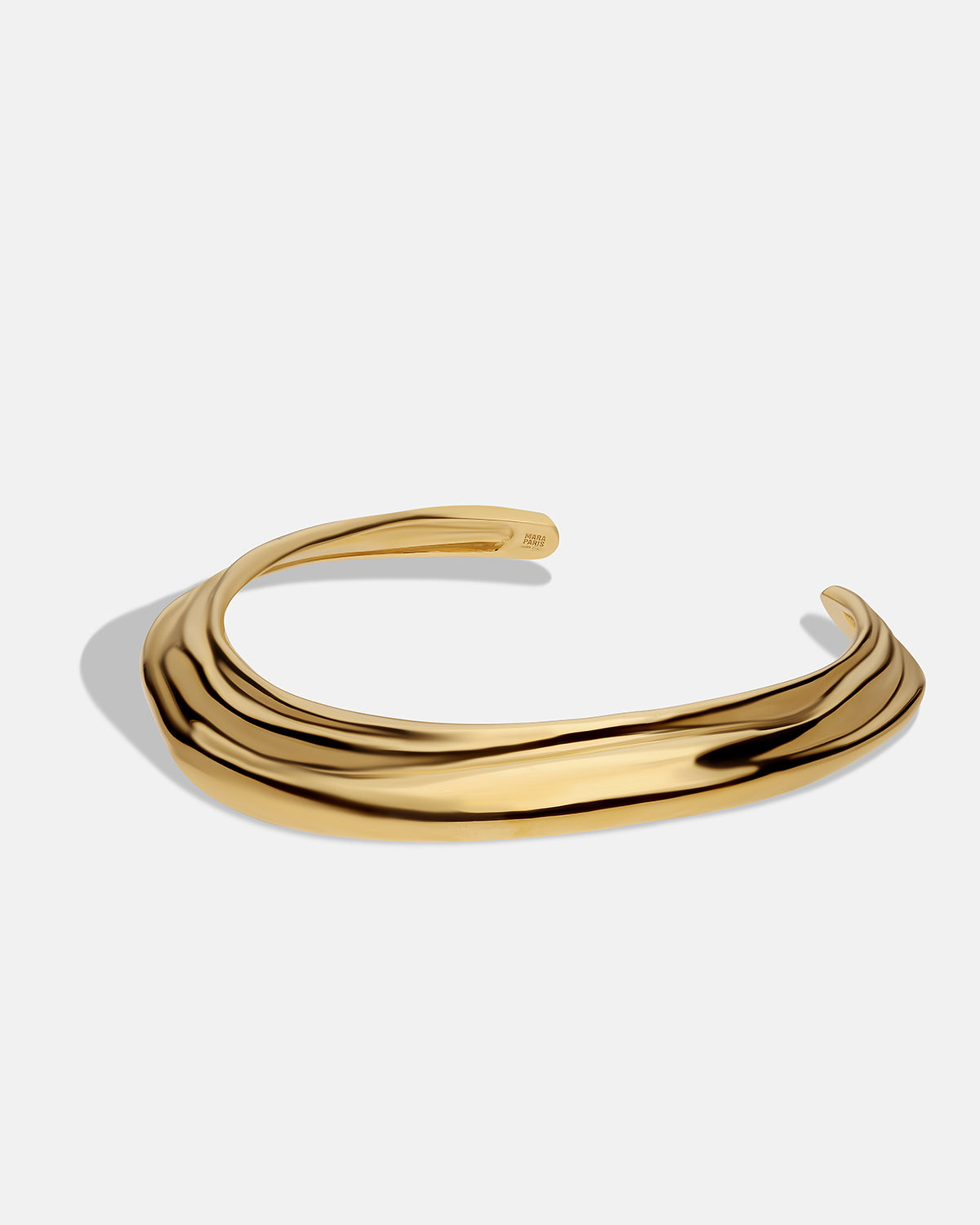 Aurora Torque Necklace in Gold Vermeil