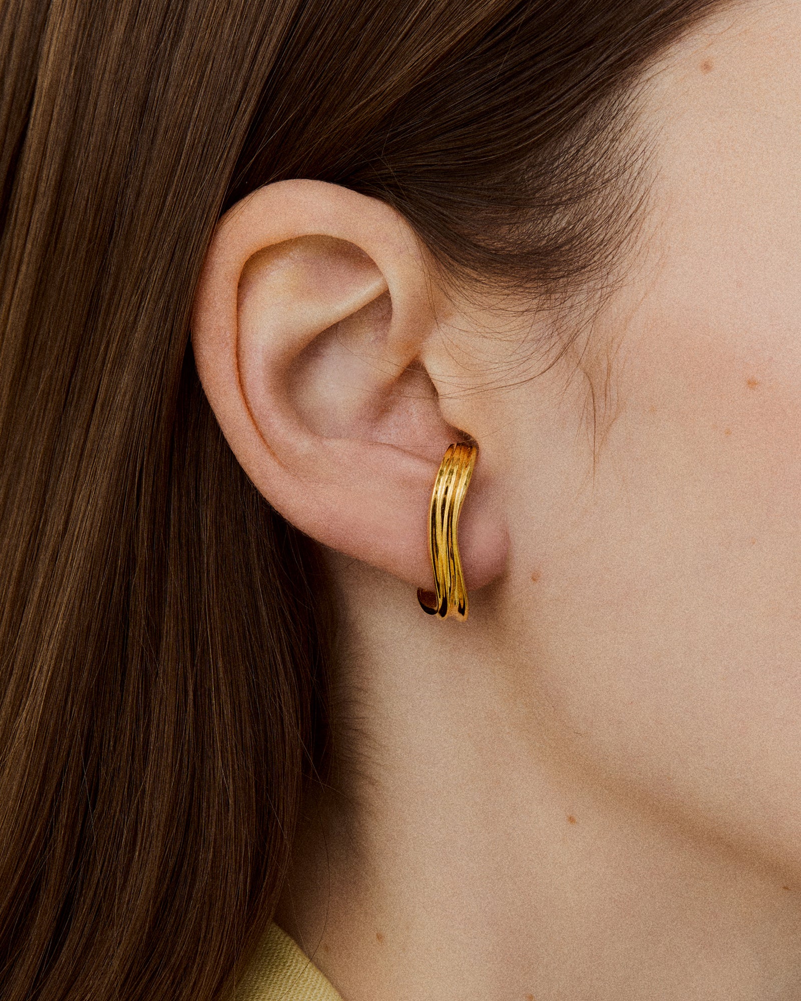 Gold Earrings – Mara Paris