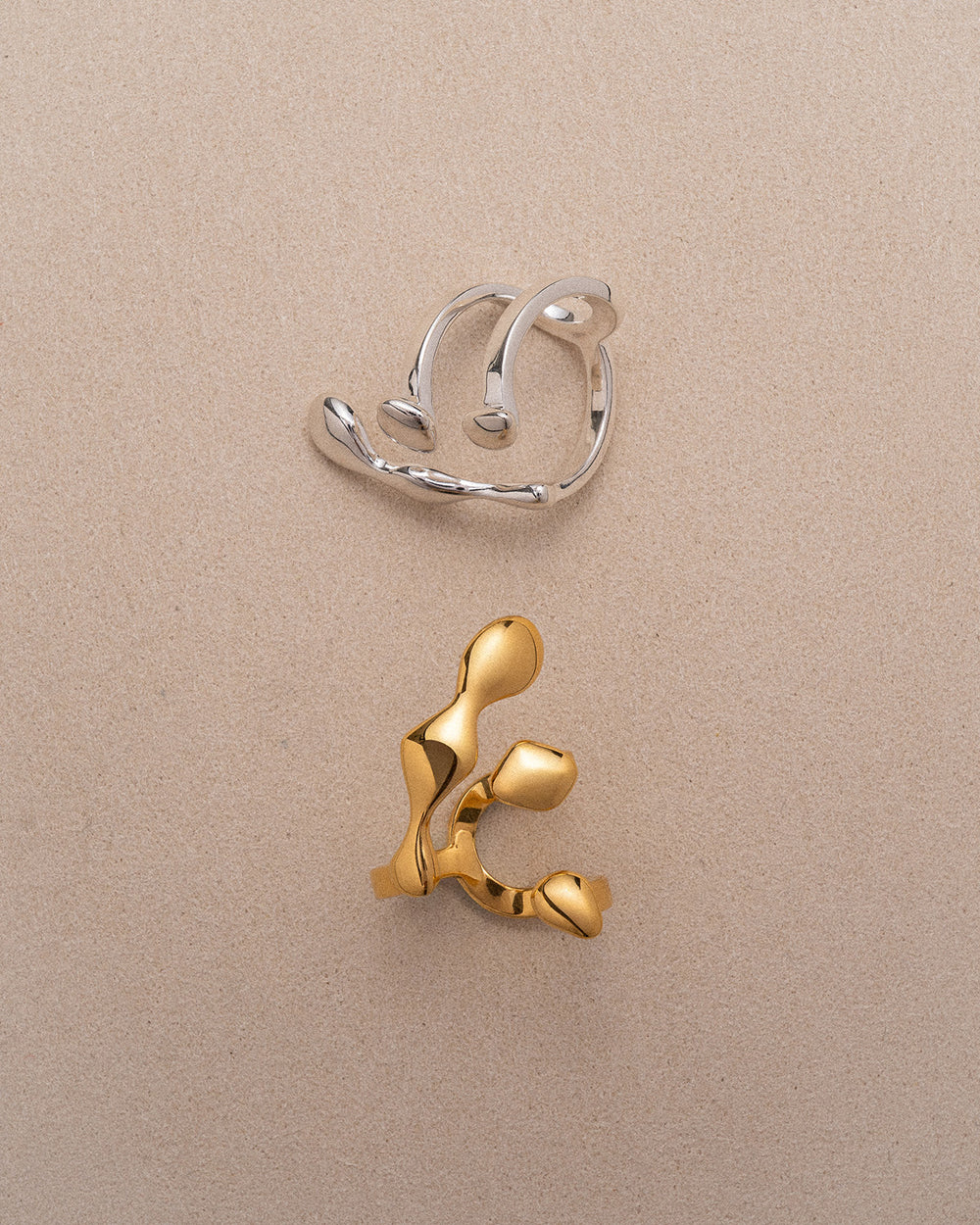 Bague Flux en vermeil