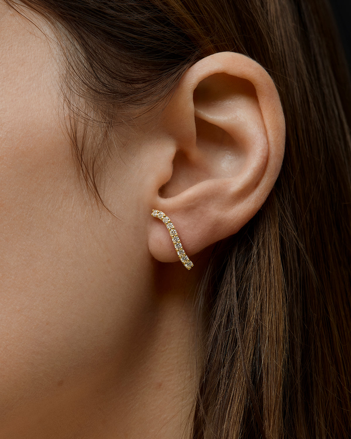 Graceful Fluidity Petite Earrings