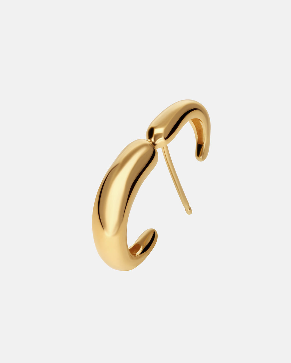 Pendientes Hope Huggie en vermeil
