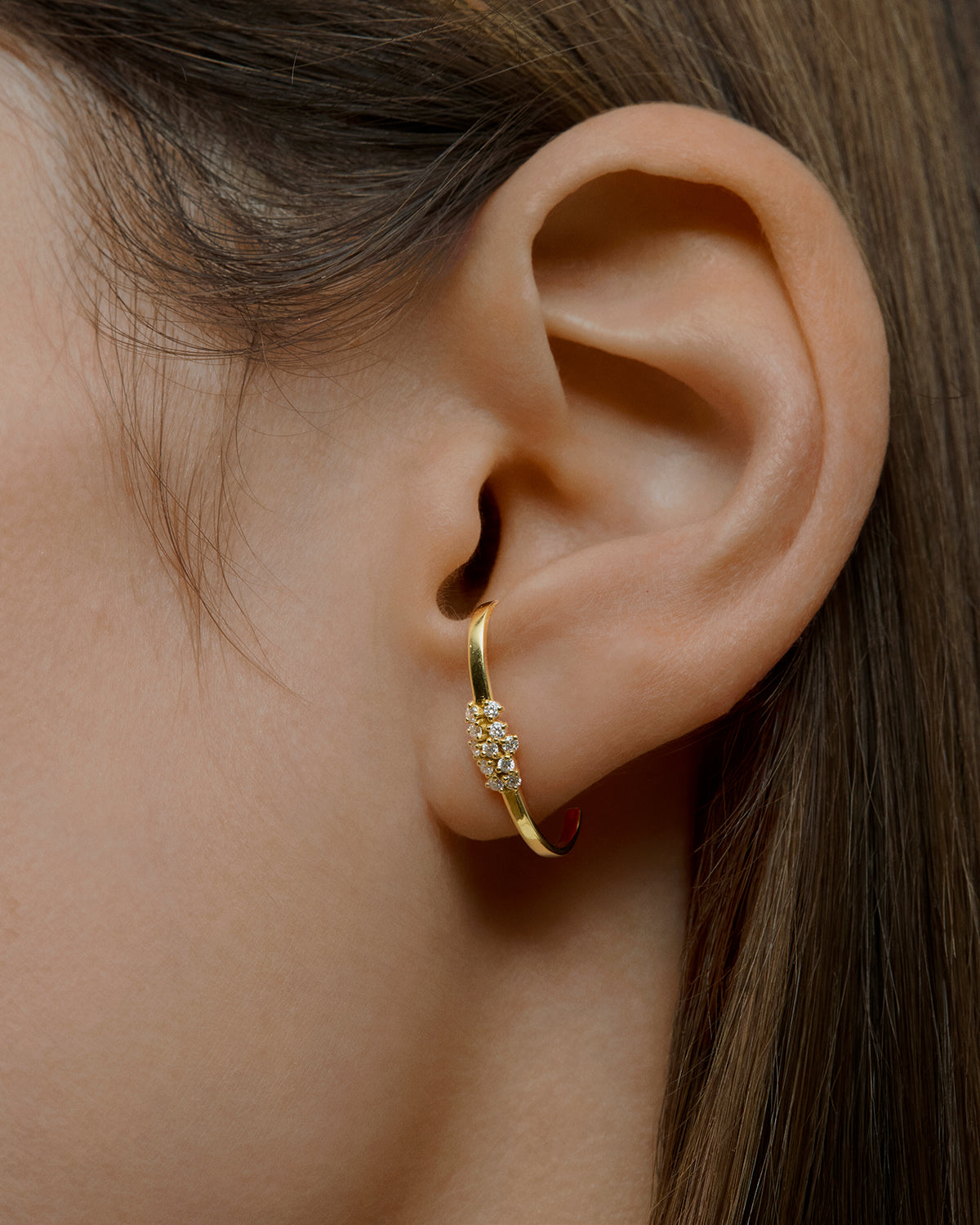 Lyra Huggie Earrings