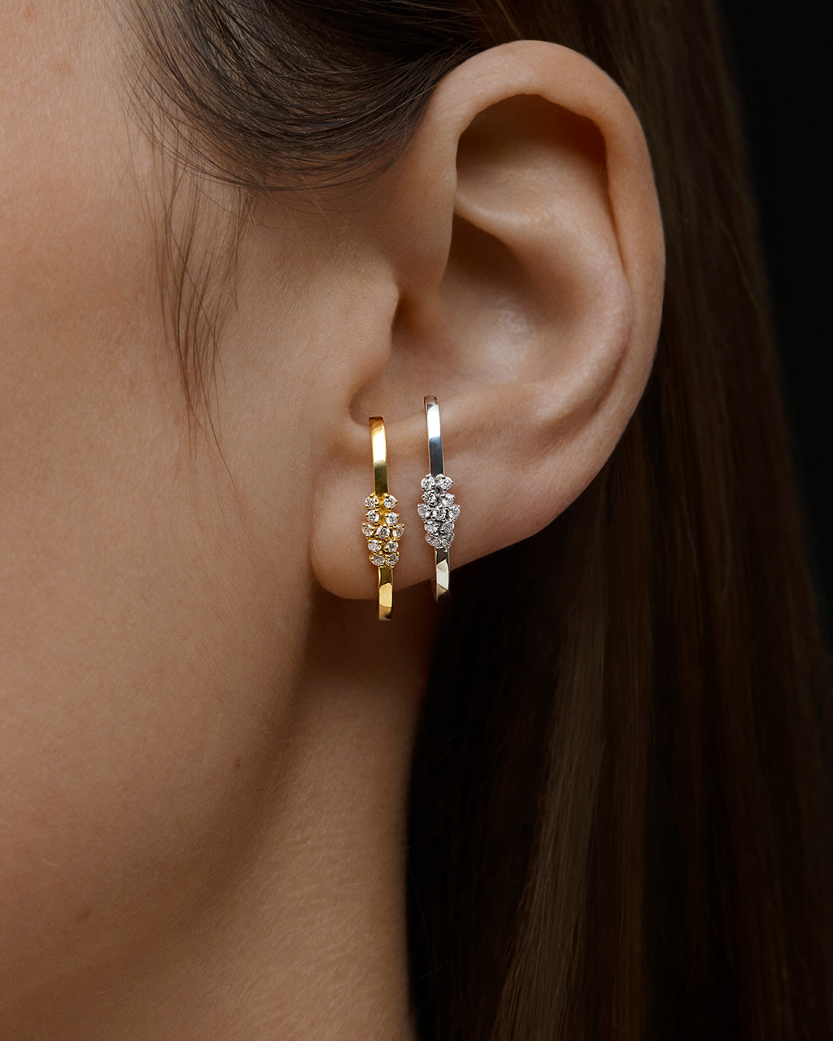 Lyra Huggie Earrings