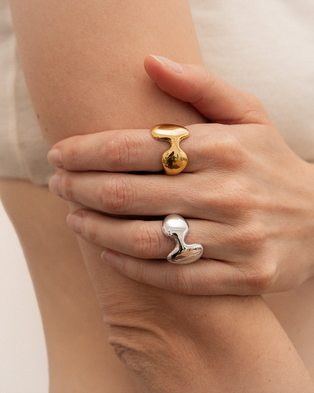 Ocean Dream Ring In Gold Vermeil