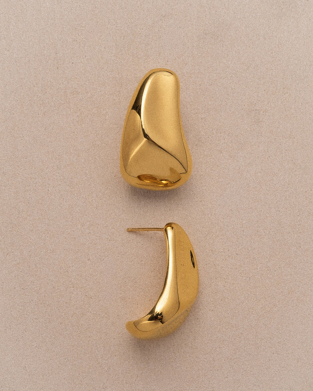 Pedra Earrings in Gold Vermeil