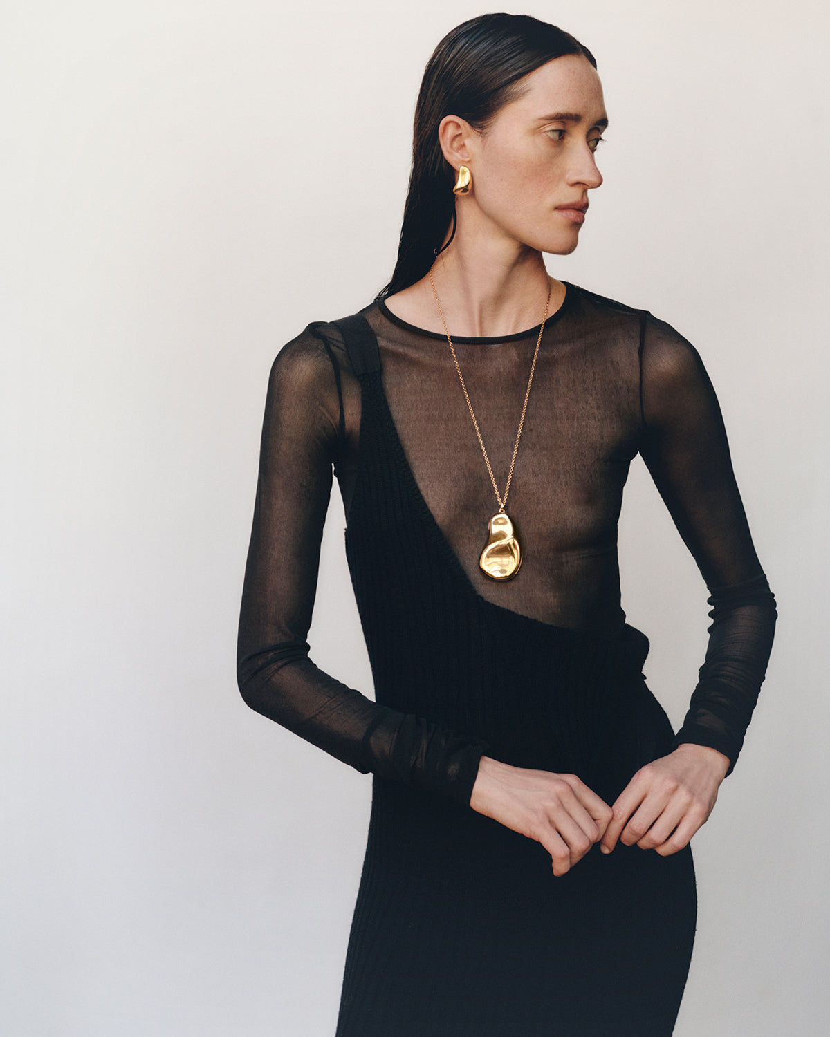 Pedra Earrings in Gold Vermeil